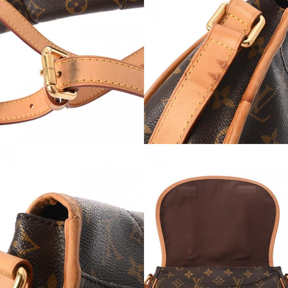 Louis Vuitton Canvas Shoulder Brown Monogram Menilmontant Bag - Picture 10 of 11
